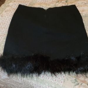fur trim mini skirt 😍 sexy 😉 all skirts bundle